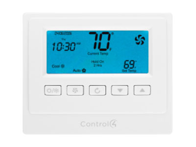 Control4 smart thermostat