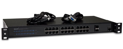 24 port managed router