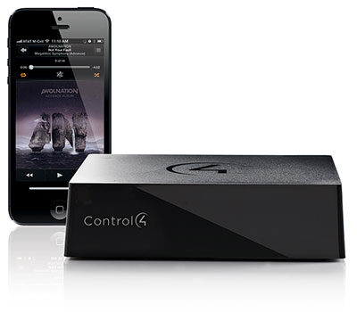 Control4 wireless audio system